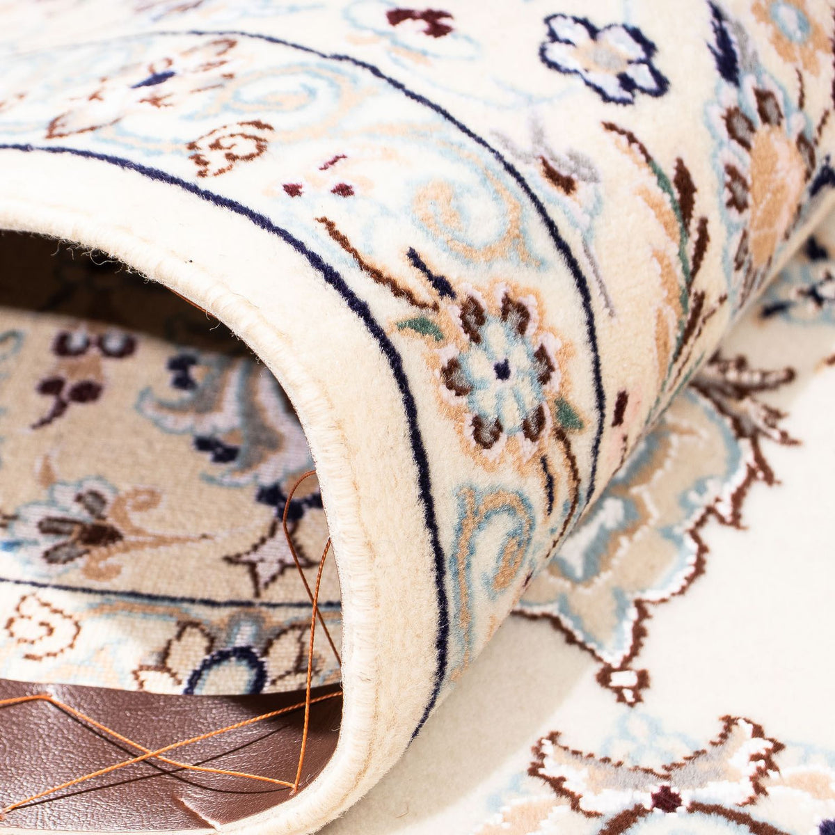 Persisk tæppe - Nain - Premium - 231 x 151 cm - beige