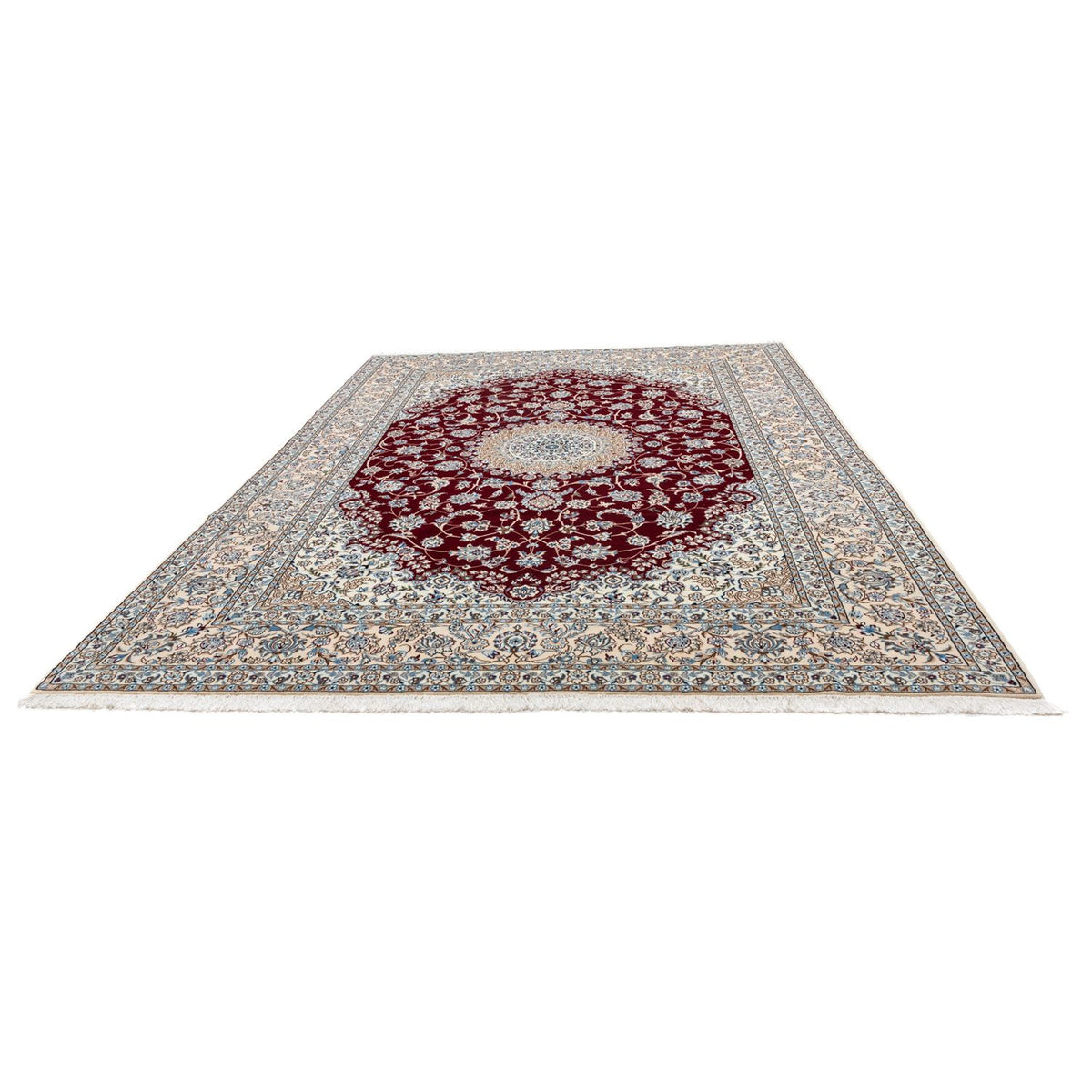 Persisk tæppe - Nain - Royal - 354 x 253 cm - sort