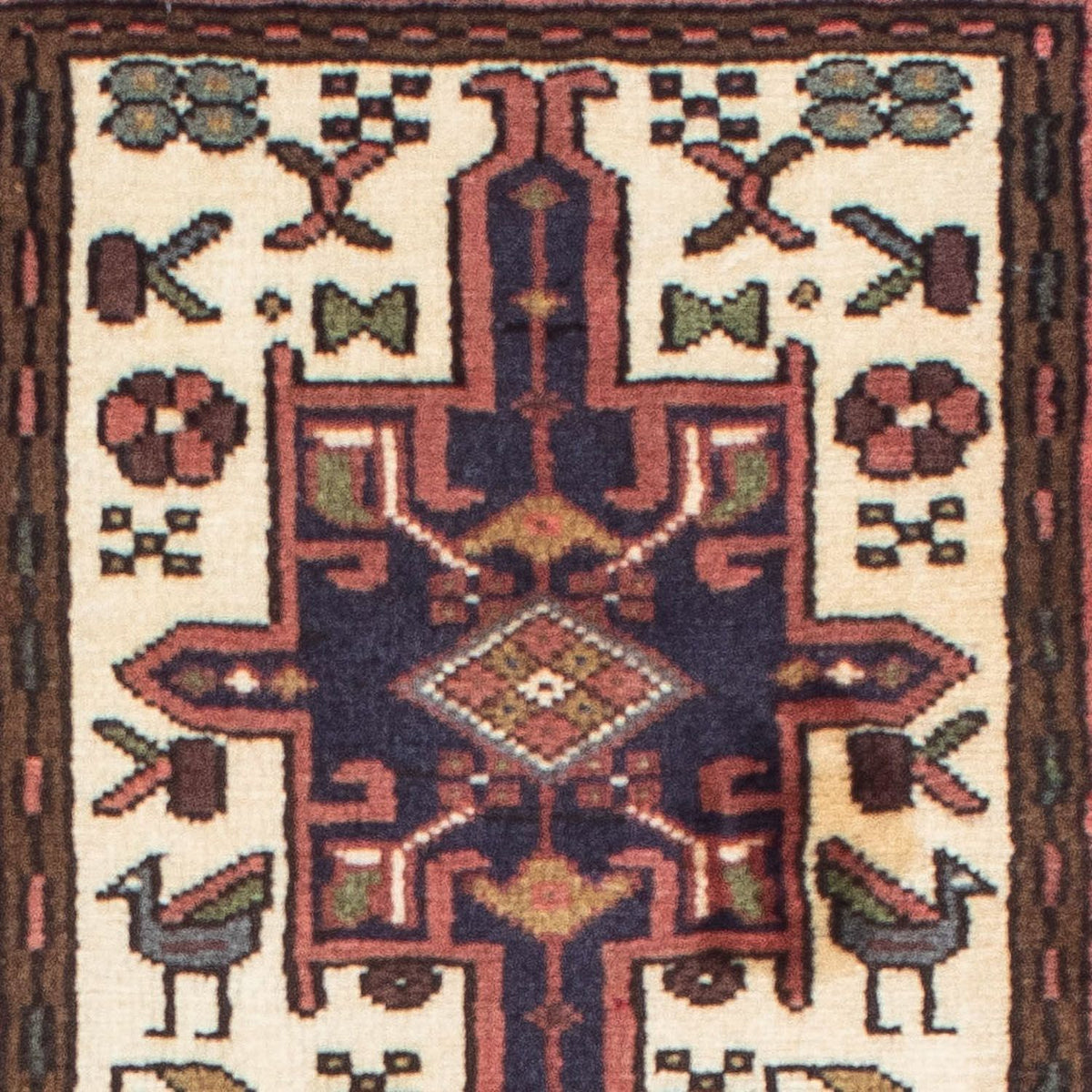 Løber Persisk tæppe - Nomadisk - 192 x 68 cm - beige