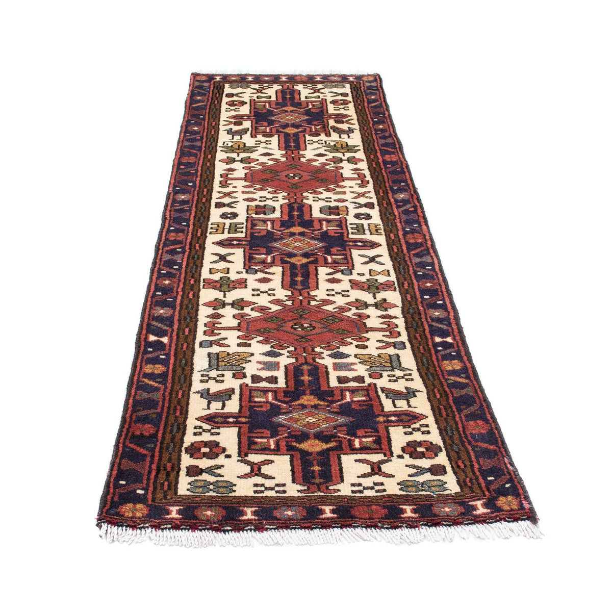 Løber Persisk tæppe - Nomadisk - 192 x 68 cm - beige