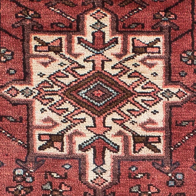 Løber Persisk tæppe - Nomadisk - 304 x 85 cm - mørkerød