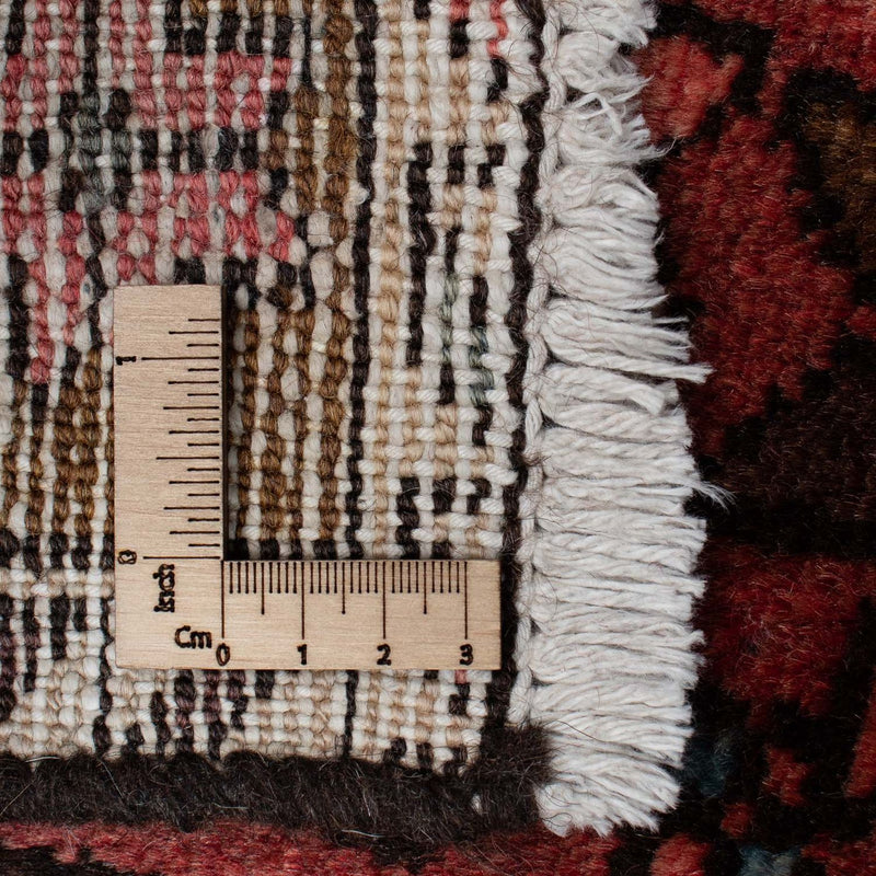 Løber Persisk tæppe - Nomadisk - 304 x 85 cm - mørkerød