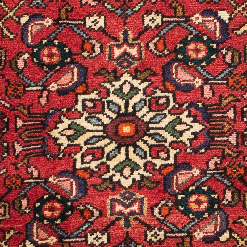 Løber Persisk tæppe - Nomadisk - 202 x 75 cm - mørkerød