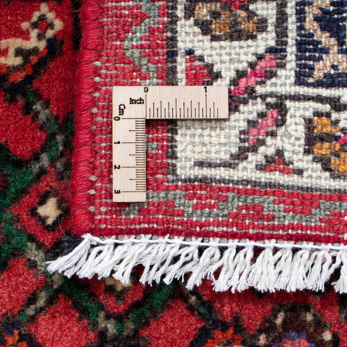 Løber Persisk tæppe - Nomadisk - 192 x 70 cm - mørkerød