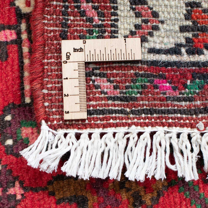 Løber Persisk tæppe - Nomadisk - 200 x 80 cm - mørkerød