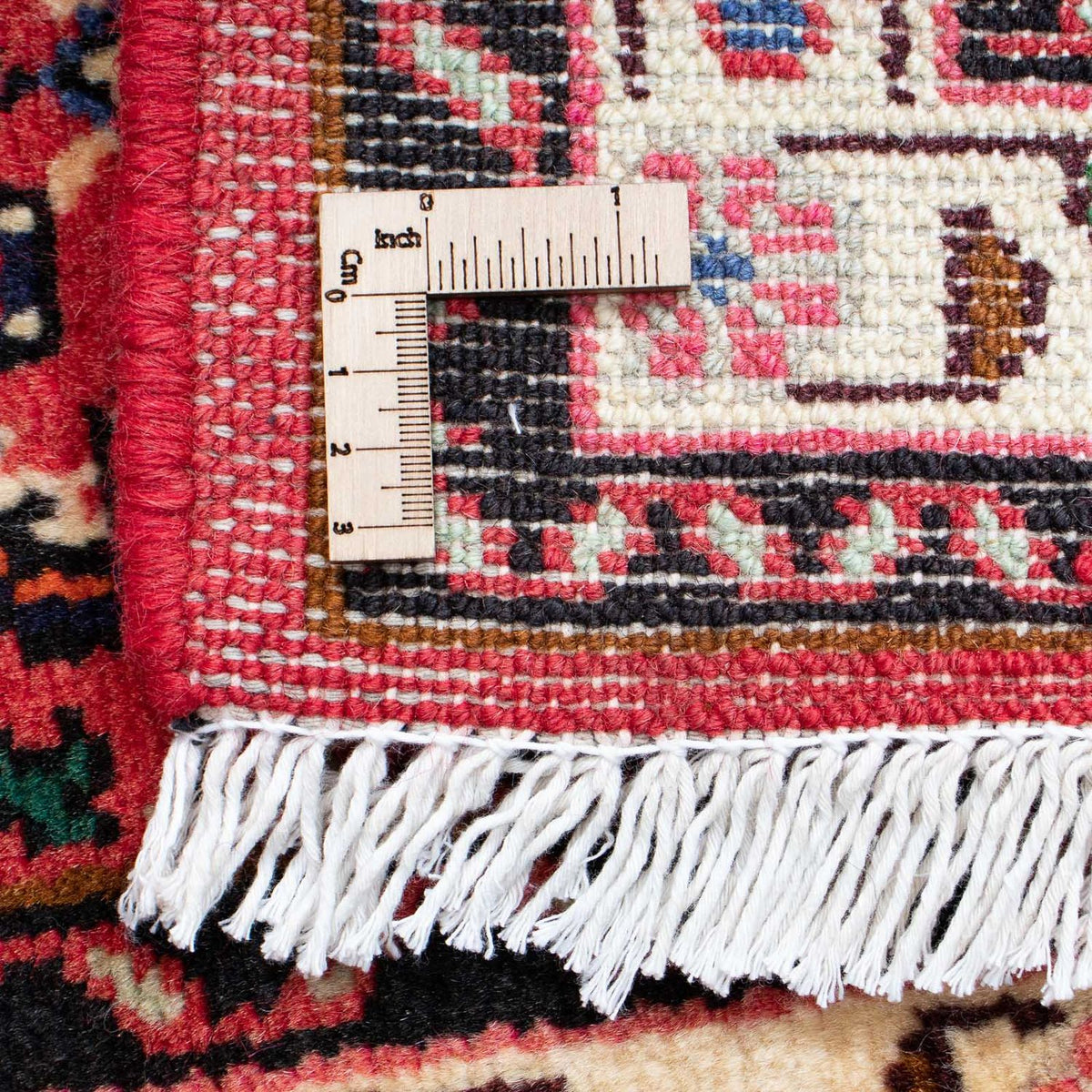 Løber Persisk tæppe - Nomadisk - 200 x 66 cm - mørkerød