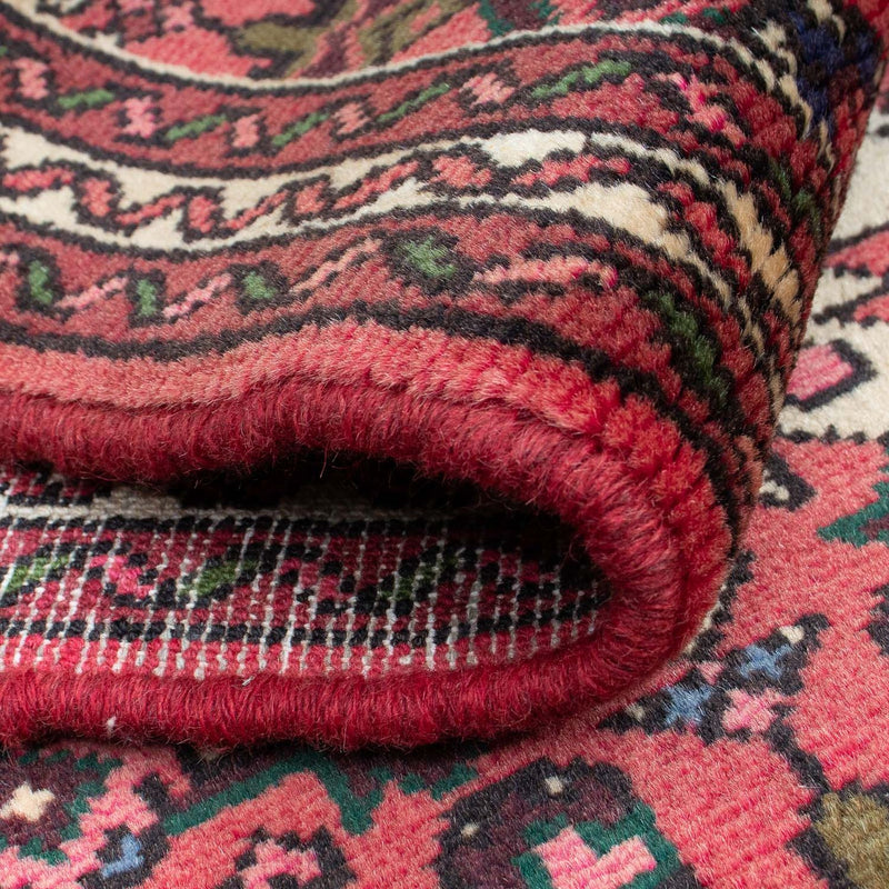 Løber Persisk tæppe - Nomadisk - 200 x 72 cm - mørkerød