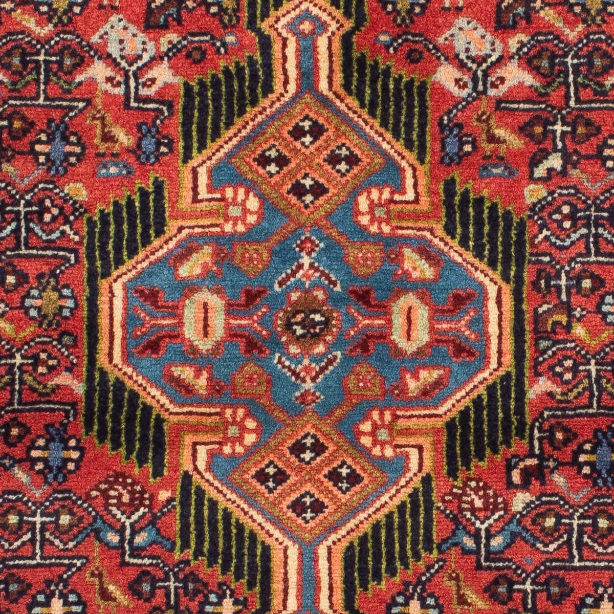 Løber Persisk tæppe - Nomadisk - 195 x 80 cm - lysrød