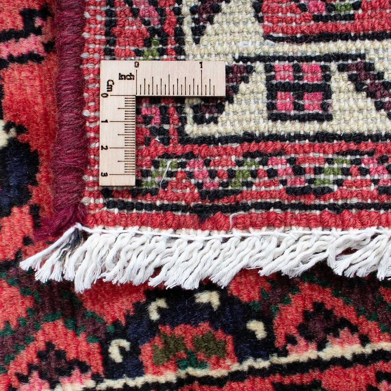 Løber Persisk tæppe - Nomadisk - 196 x 68 cm - mørkerød