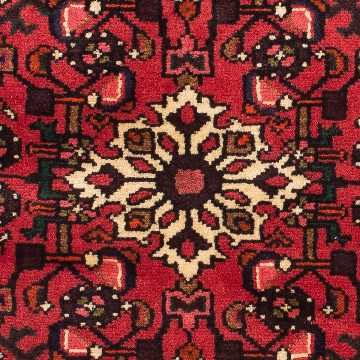 Løber Persisk tæppe - Nomadisk - 190 x 75 cm - mørkerød