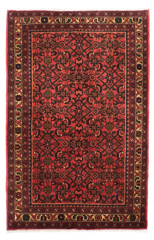 Persisk tæppe - Nomadisk - 160 x 115 cm - mørkerød