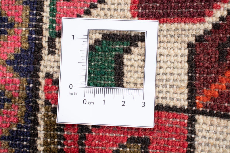 Persisk tæppe - Nomadisk - 156 x 106 cm - mørkerød