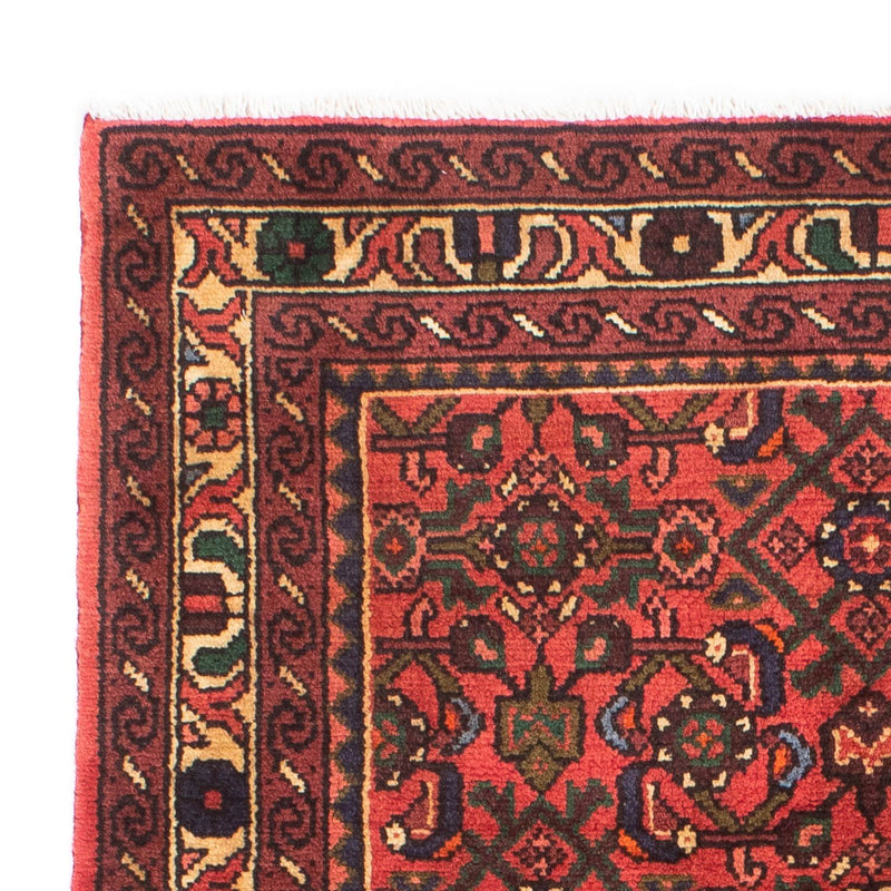 Persisk tæppe - Nomadisk - 165 x 100 cm - mørkerød