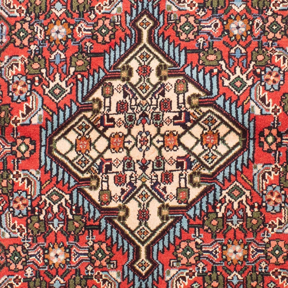 Persisk tæppe - Nomadisk - 160 x 103 cm - rød