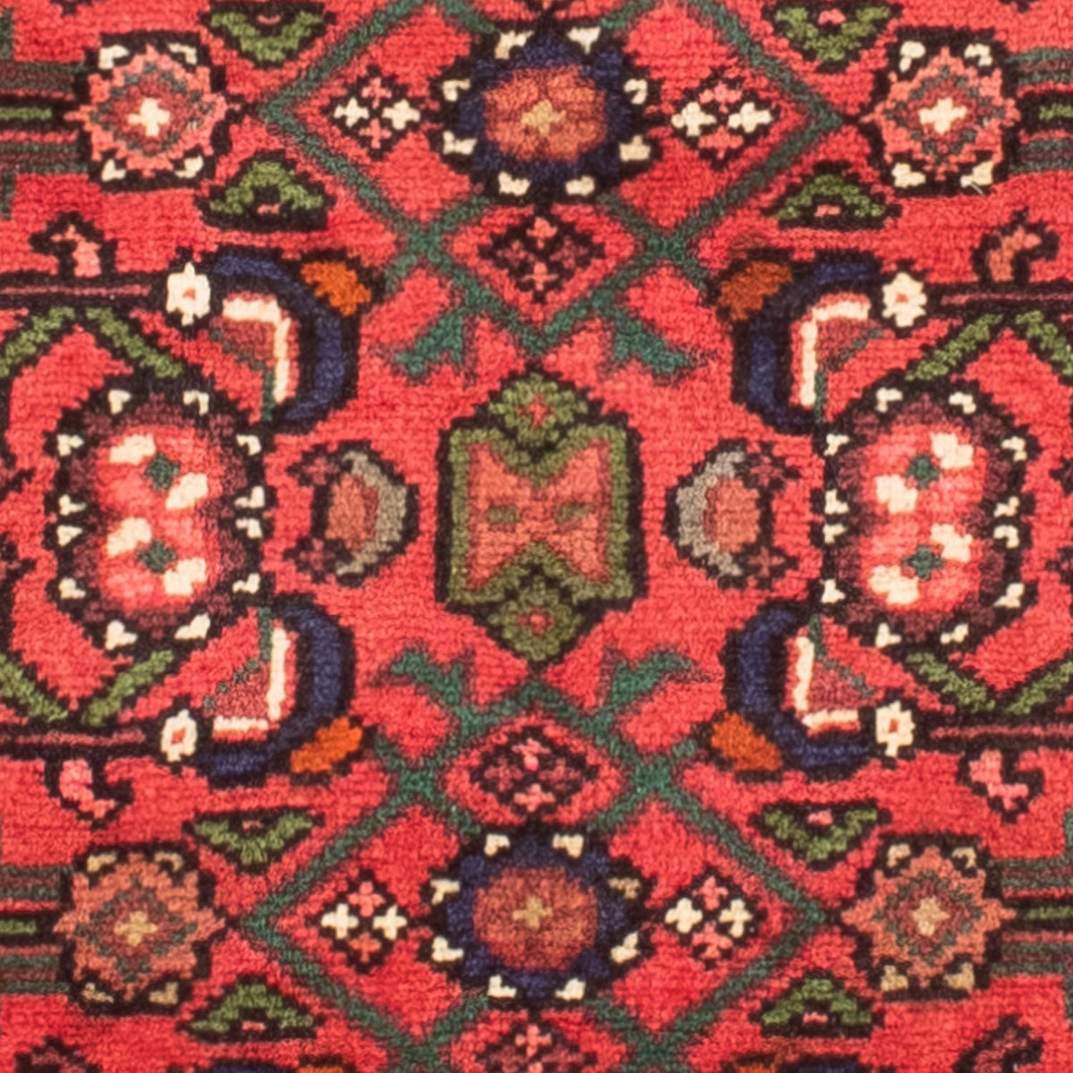Persisk tæppe - Nomadisk - 146 x 107 cm - rød