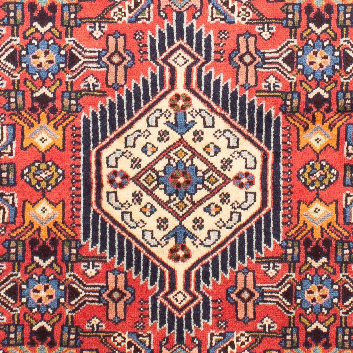Persisk tæppe - Nomadisk - 148 x 100 cm - rød