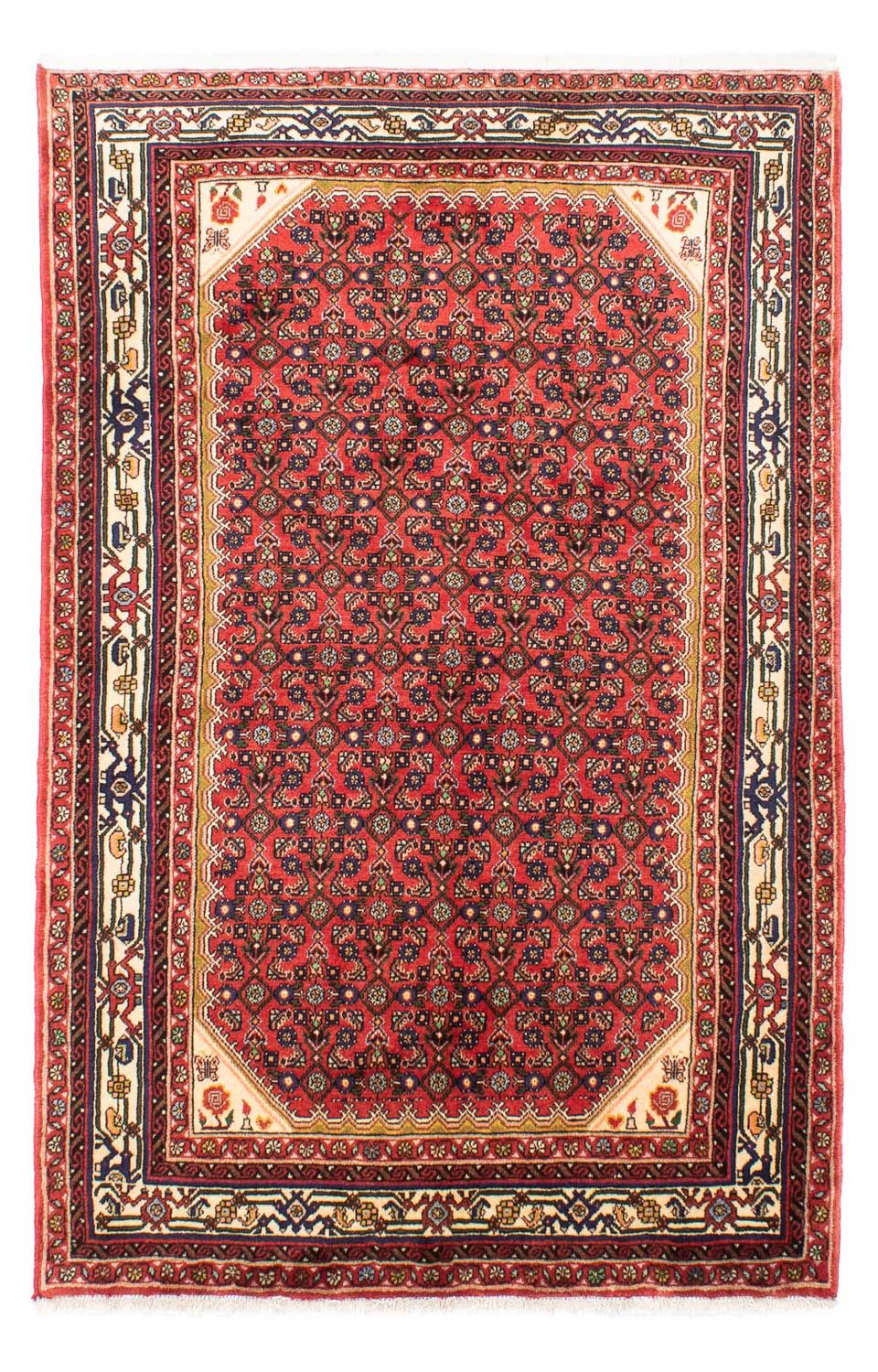 Persisk tæppe - Nomadisk - 205 x 155 cm - rød