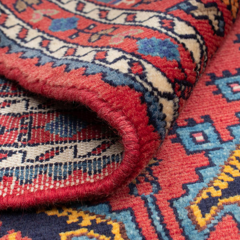 Persisk tæppe - Nomadisk - 130 x 90 cm - rød