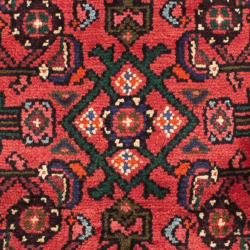 Løber Persisk tæppe - Nomadisk - 190 x 68 cm - mørkerød