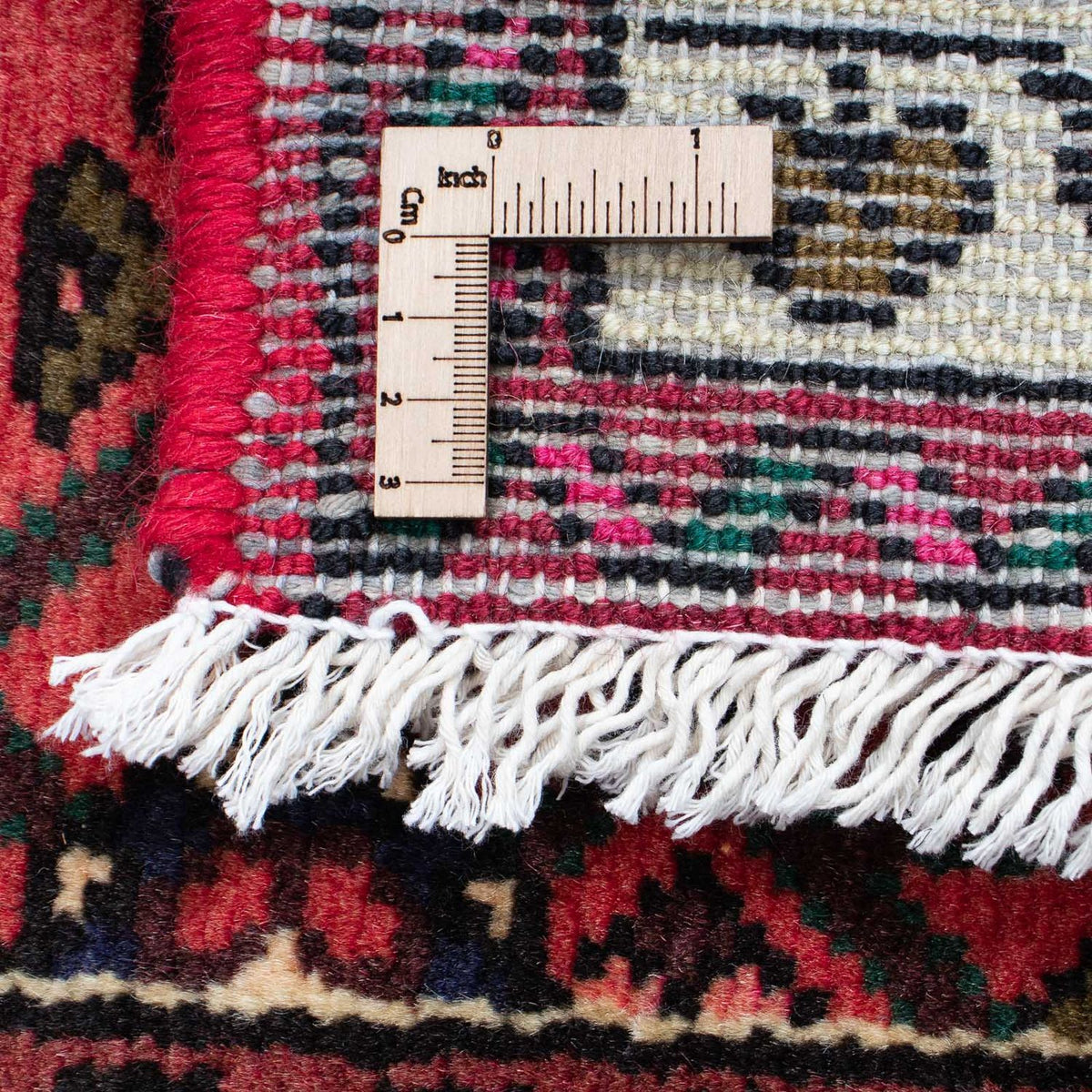 Løber Persisk tæppe - Nomadisk - 190 x 72 cm - mørkerød