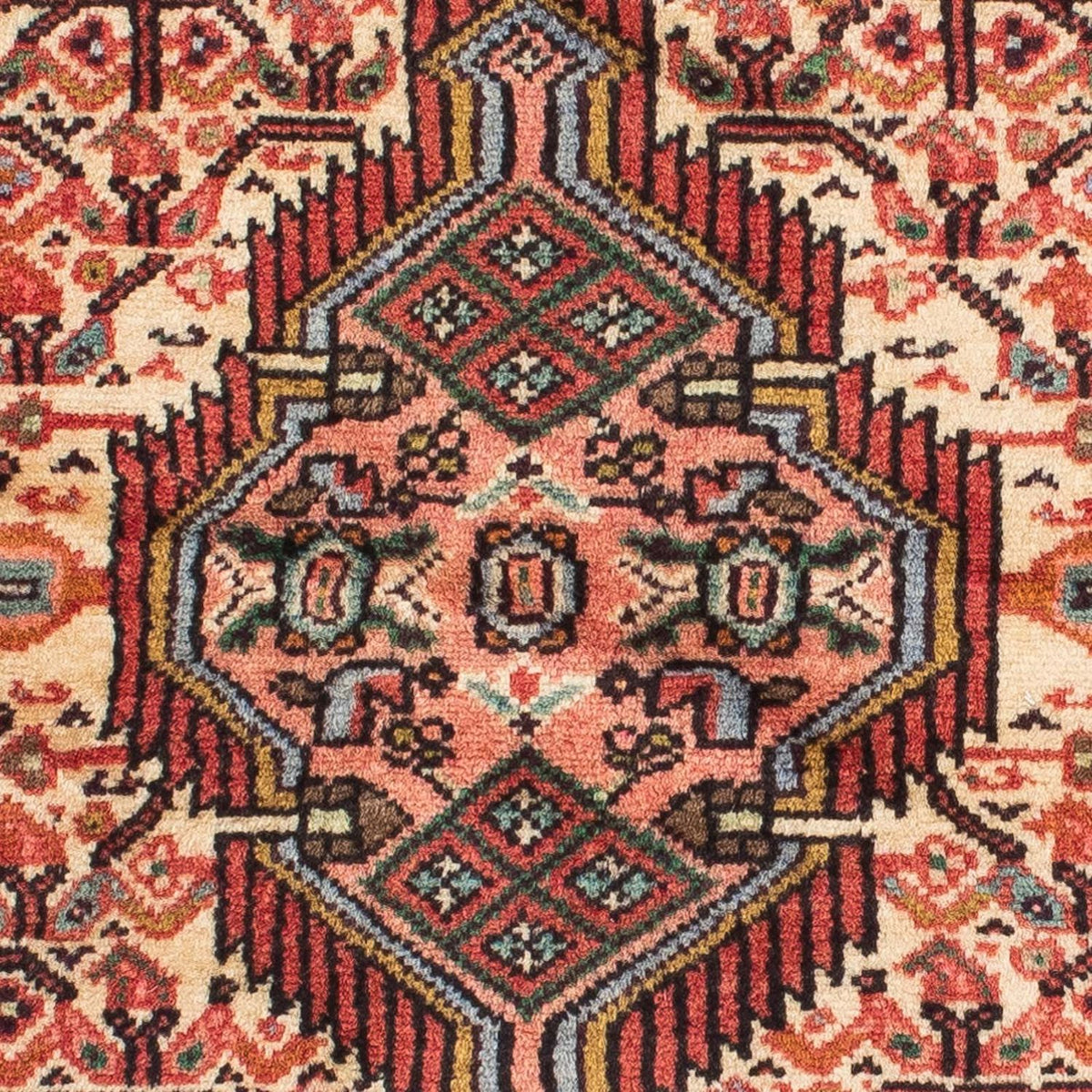 Løber Persisk tæppe - Nomadisk - 212 x 83 cm - beige