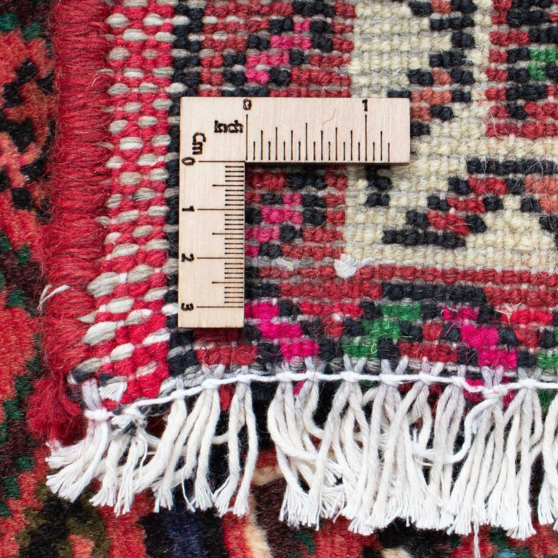 Løber Persisk tæppe - Nomadisk - 195 x 68 cm - mørkerød