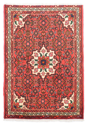 Persisk tæppe - Nomadisk - 146 x 100 cm - rød