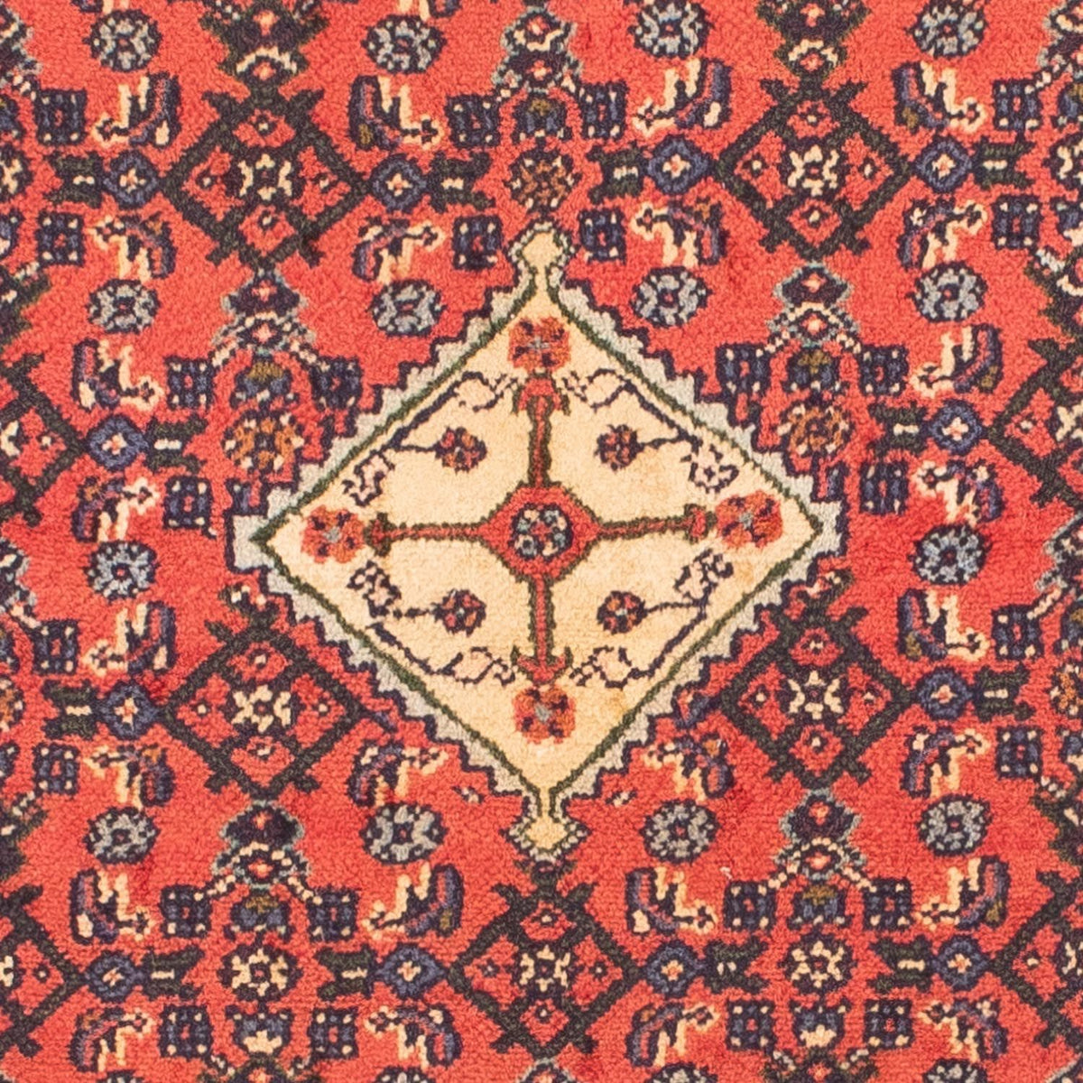 Persisk tæppe - Nomadisk - 150 x 102 cm - lysrød