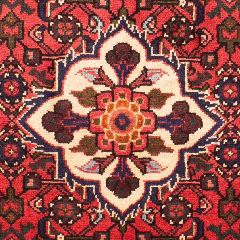 Persisk tæppe - Nomadisk - 152 x 103 cm - mørkerød