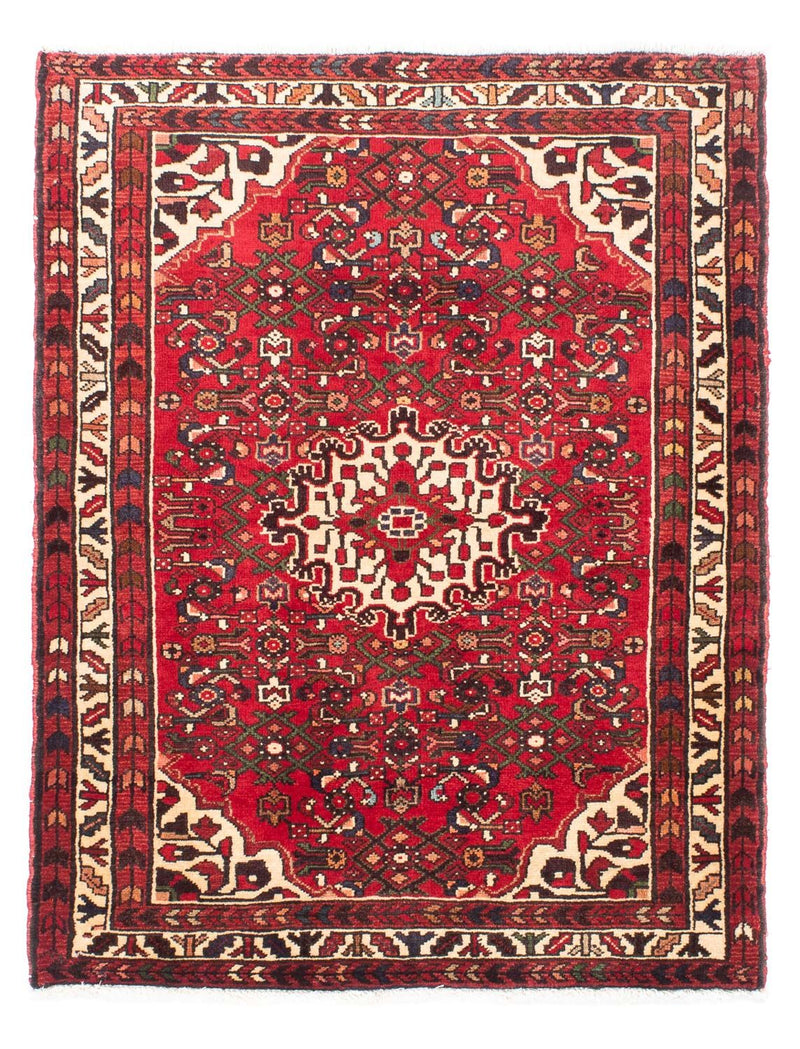 Persisk tæppe - Nomadisk - 150 x 115 cm - rød