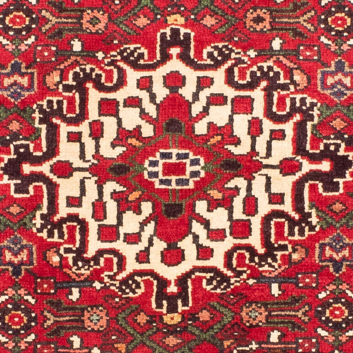 Persisk tæppe - Nomadisk - 150 x 115 cm - rød