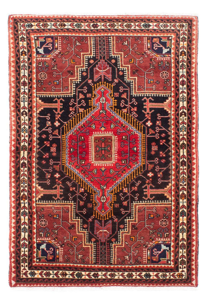 Persisk tæppe - Nomadisk - 162 x 110 cm - mørkeblå