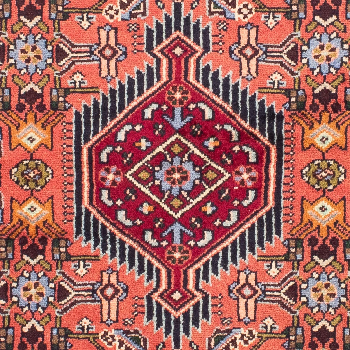 Persisk tæppe - Nomadisk - 152 x 104 cm - rød