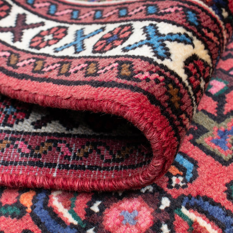 Løber Persisk tæppe - Nomadisk - 203 x 70 cm - mørkerød