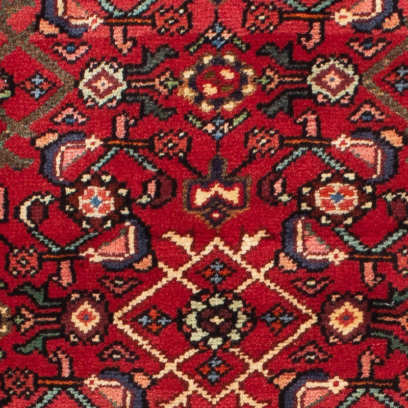 Løber Persisk tæppe - Nomadisk - 200 x 78 cm - mørkerød