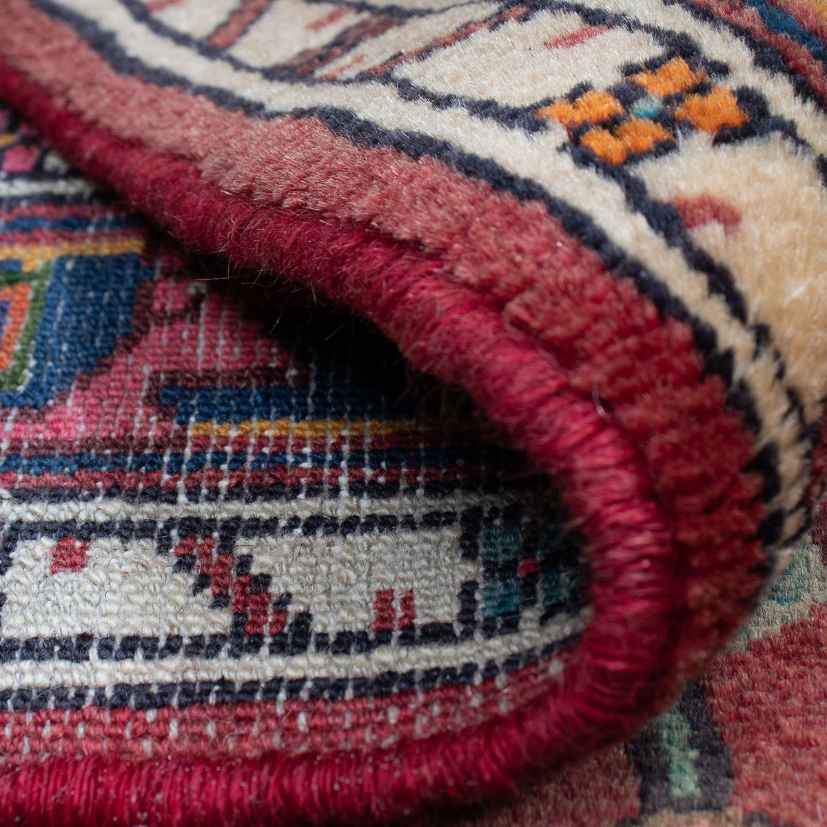 Persisk tæppe - Nomadisk - 130 x 95 cm - flerfarvet