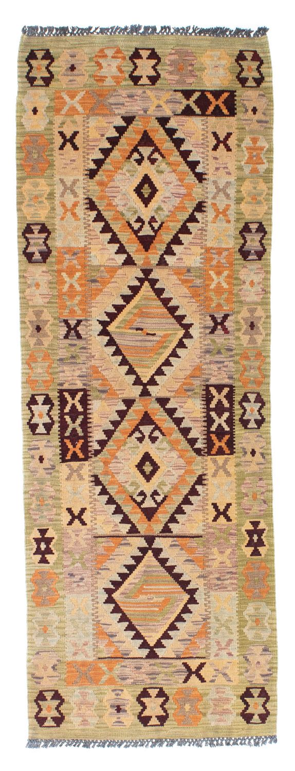 Løber Kelim-tæppe - orientalsk - 200 x 69 cm - beige