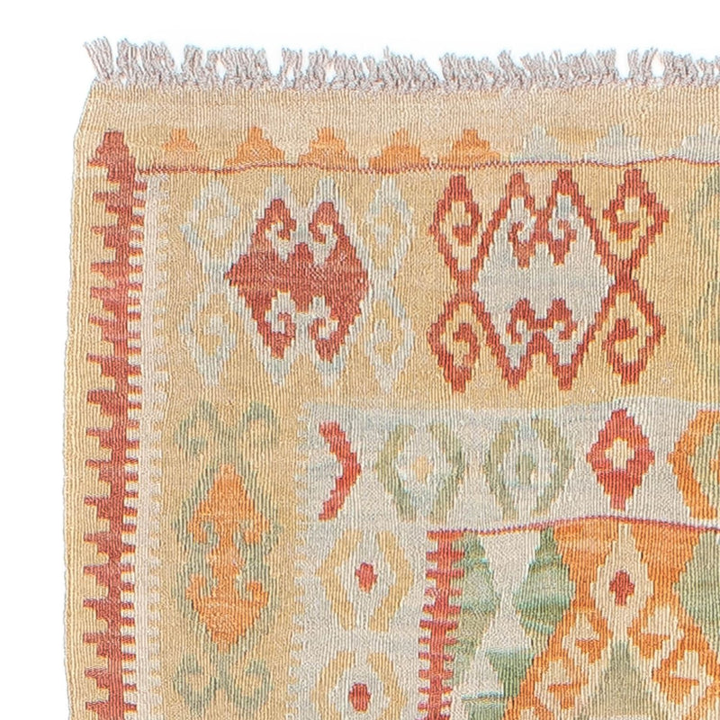 Løber Kelim Carpet - Splash - 287 x 83 cm - flerfarvet