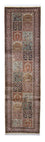 Løber Silketæppe - Kashmir Silk - 302 x 74 cm - flerfarvet