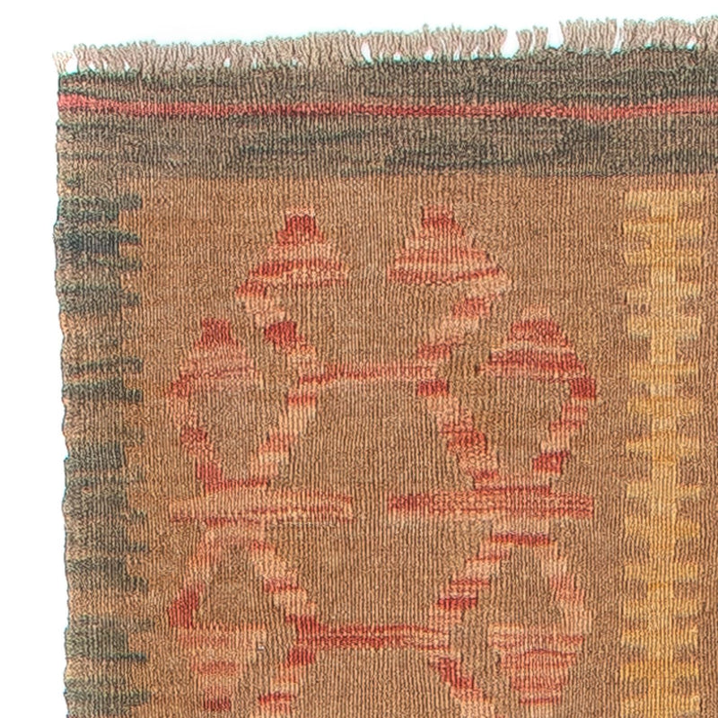 Løber Kelim Carpet - Splash - 395 x 72 cm - flerfarvet