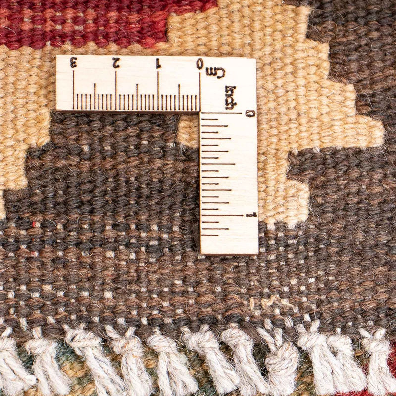 Løber Kelim Carpet - Splash - 295 x 76 cm - flerfarvet