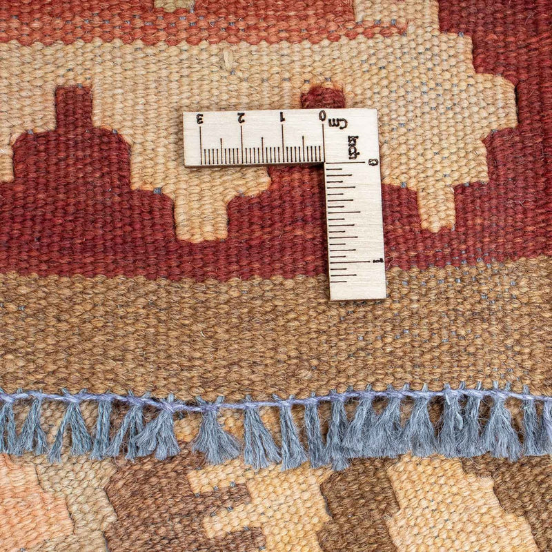 Løber Kelim Carpet - Splash - 314 x 86 cm - flerfarvet