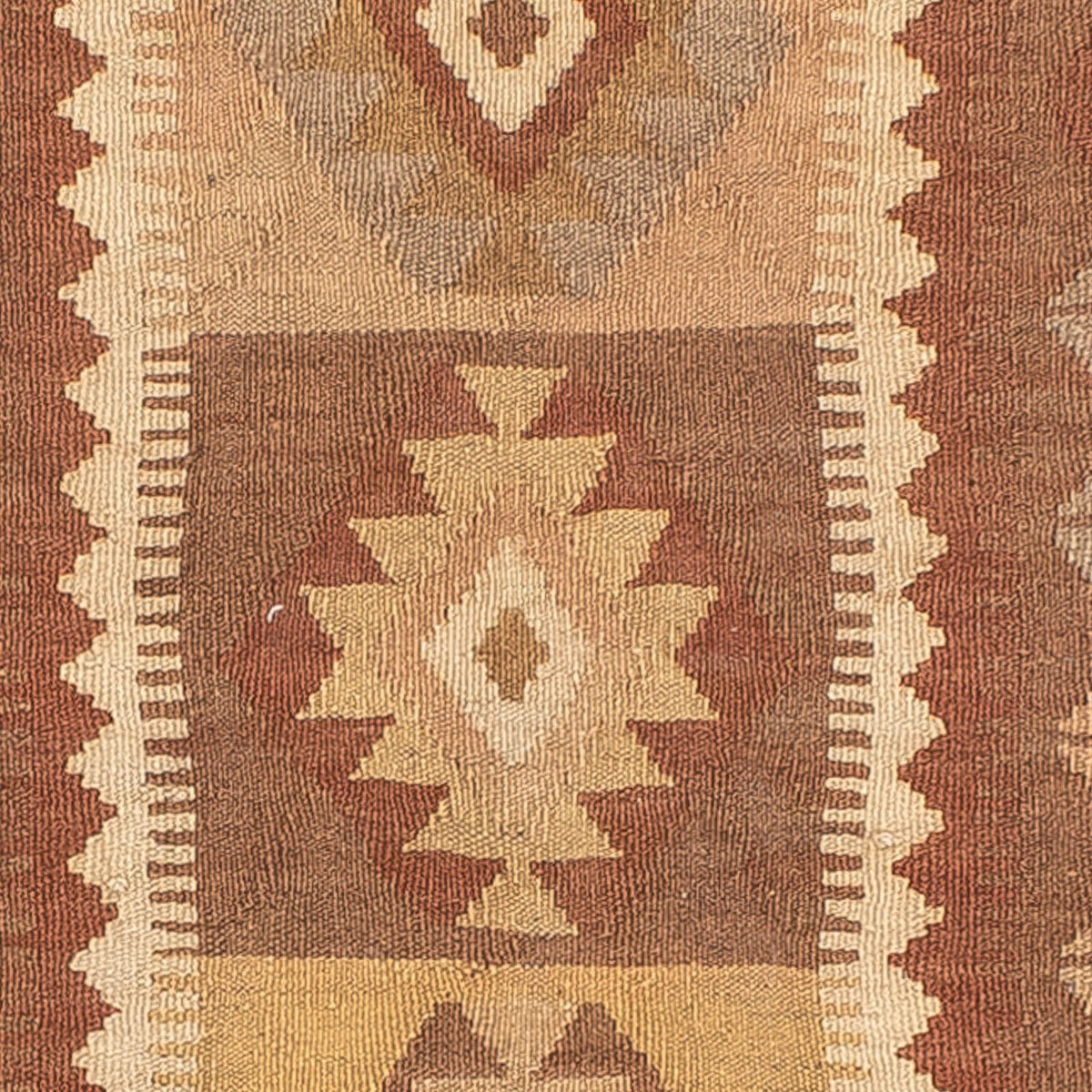 Løber Kelim Carpet - Splash - 284 x 79 cm - flerfarvet