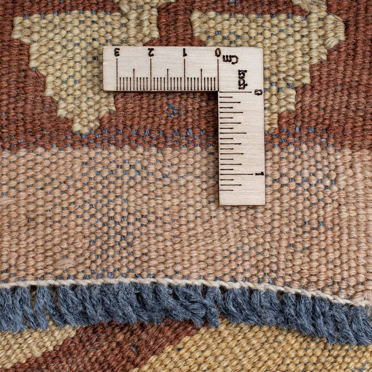 Løber Kelim Carpet - Splash - 284 x 79 cm - flerfarvet