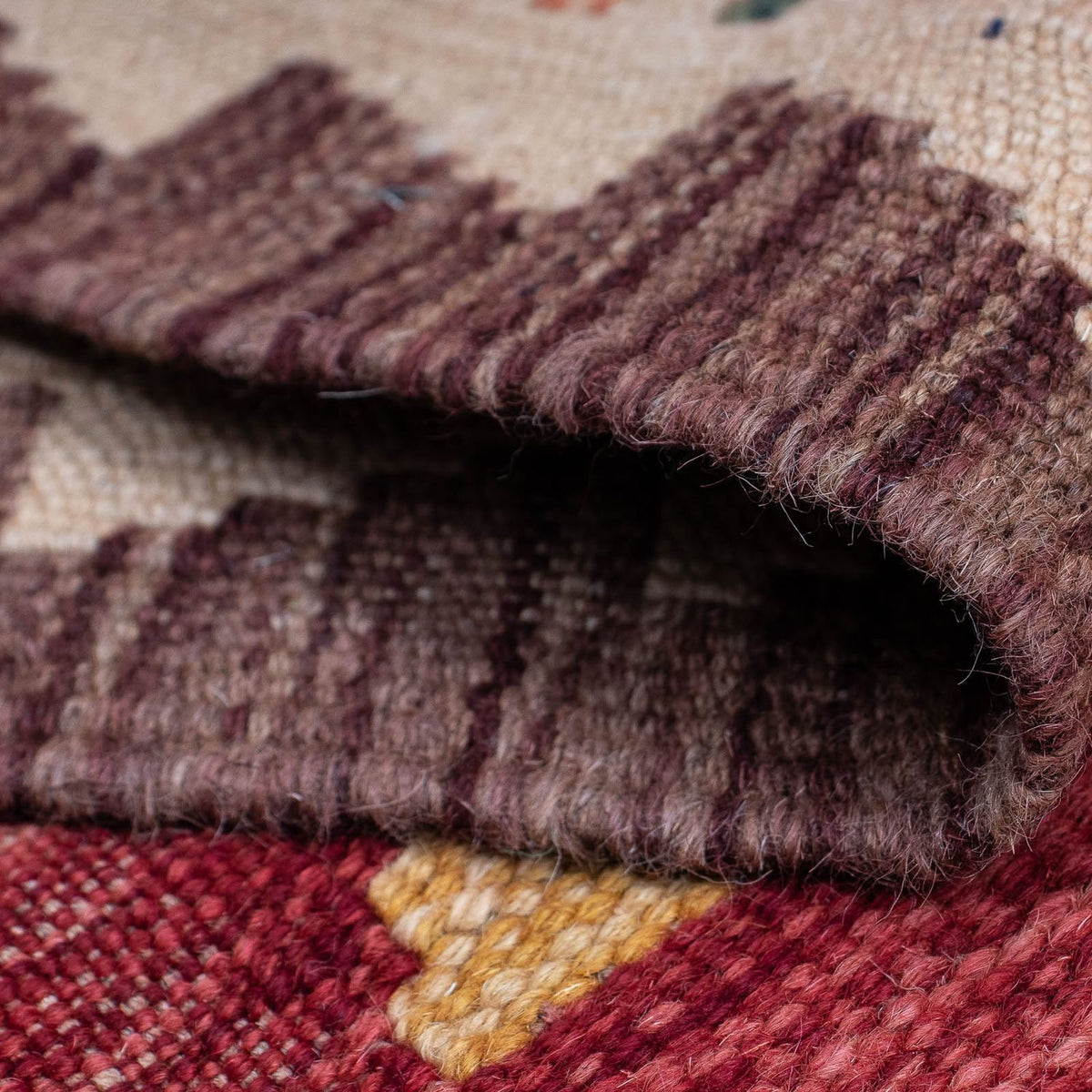 Løber Kelim Carpet - Splash - 288 x 69 cm - flerfarvet