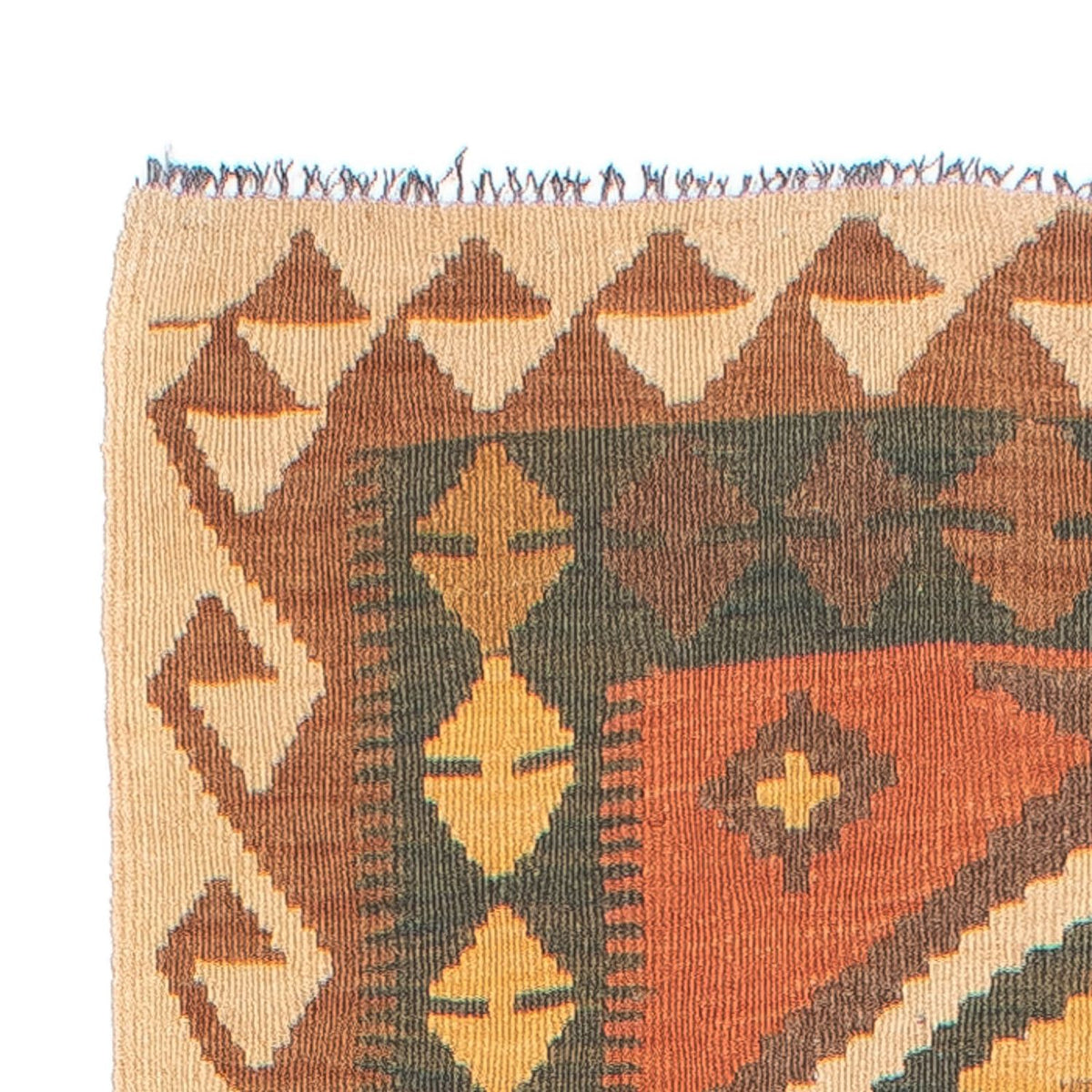 Løber Kelim Carpet - Splash - 297 x 82 cm - flerfarvet