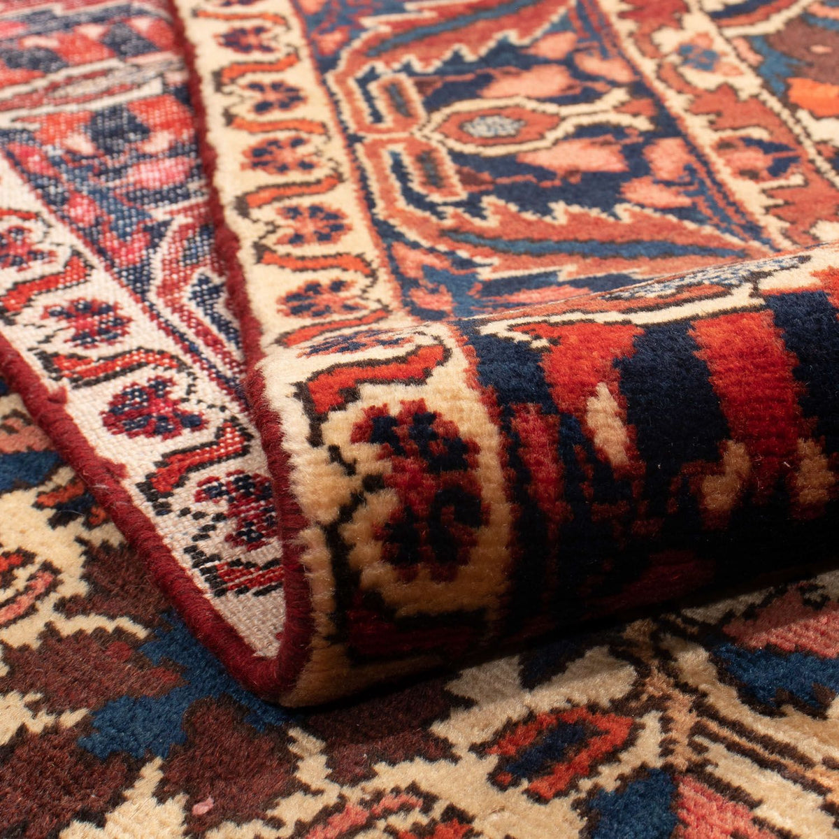 Persisk tæppe - Nomadisk - 342 x 224 cm - brun