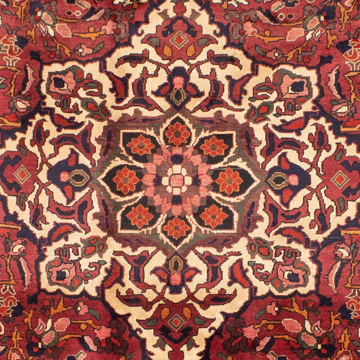 Persisk tæppe - Nomadisk - 306 x 208 cm - rød