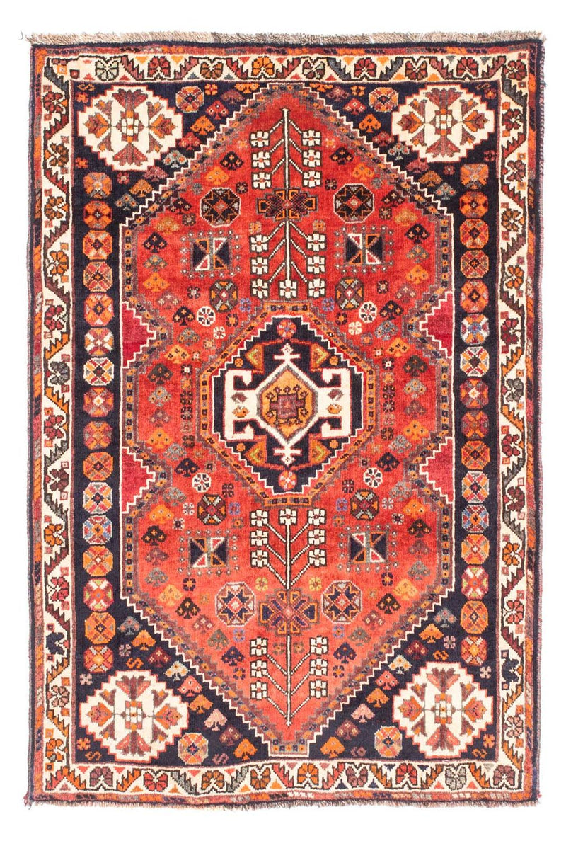 Persisk tæppe - Nomadisk - 154 x 107 cm - rød