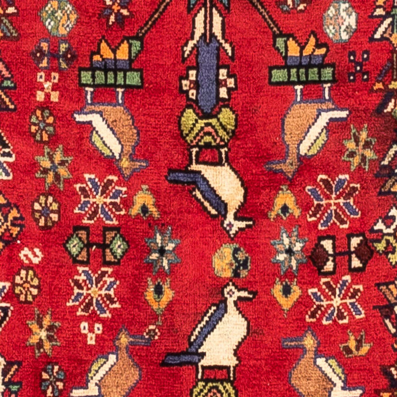 Persisk tæppe - Nomadisk - 220 x 143 cm - rød